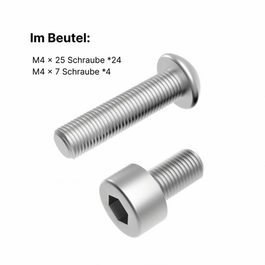 Mowrator S1 Schrauben-Ersatzkit