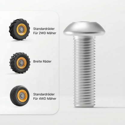 Mowrator S1 Schrauben-Ersatzkit