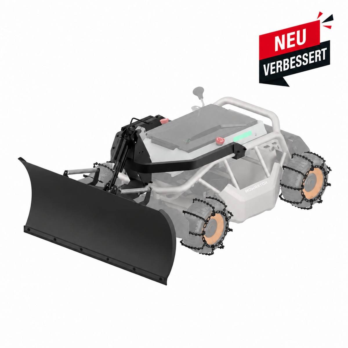 vorbestellung: mowrator schneeschild-set – nur für s1 4wd